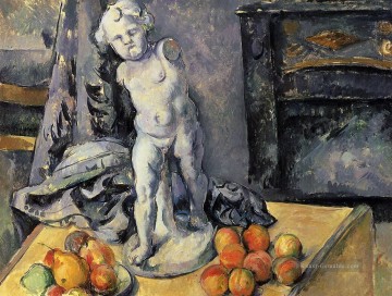 Impressionismus Stillleben Werke - Stillleben mit Gips Amor 2 Paul Cezanne
